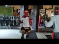 Les lves du club kick boxing sagesse change techniques discipline low kick ethonie  part ii