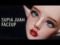 Faceup Painting Timelapse - Supia Juah