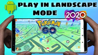 How to play Pokemon Go in landscape mode android 2020 screenshot 4