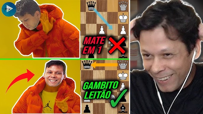 GM Leitão DESTRÓI MESTRES no xadrez e TEVE DANCINHA! 🎄 