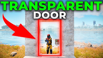 RUST how to see through doors bug/glitch