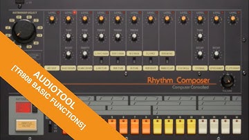 Audiotool Tutorial in English. 6th. Lesson [ TR 808 Basic Functions ]