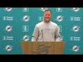 Joe Barry meets with the media | Miami Dolphins