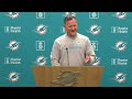 Joe Barry meets with the media | Miami Dolphins