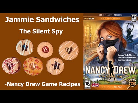Jammie Panini ricetta tutorial per Nancy Drew: The Silent Spy