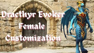 Dragonflight Beta Female Dracthyr Evoker Customization