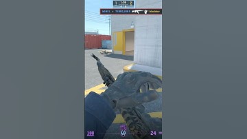 This time nuke suffered a Quick ace again #cs2 #ranked