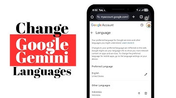 How to Change Google Gemini Language to English on the Website and App