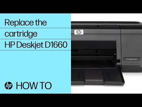 Replace the Cartridge | HP Deskjet D1660 Printer | HP