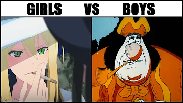 Girls smoking vs Boys smoking (John Silver)