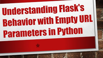 Understanding Flask