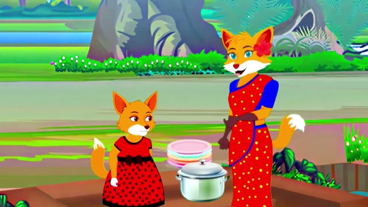 জাদুর কিন্ডার জয় গাছ | Fox cartoon | Rupkothar golpo | Bangla cartoon | Cartoon video