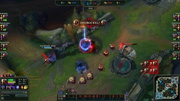 Zed 1v1 Zed outplay #2 One for All vs trashtalker