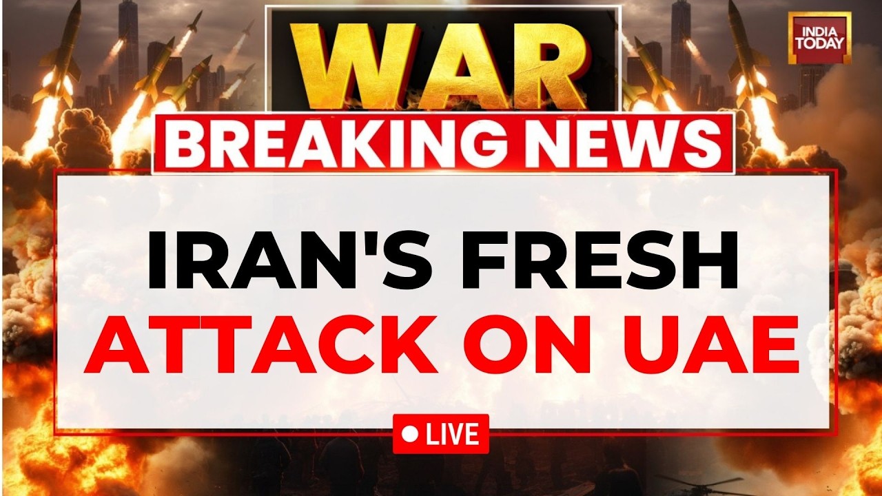 Iran Attacks UAE LIVE | Iran Attacks Israel News LIVE | Iran News LIVE | Israel News Today LIVE