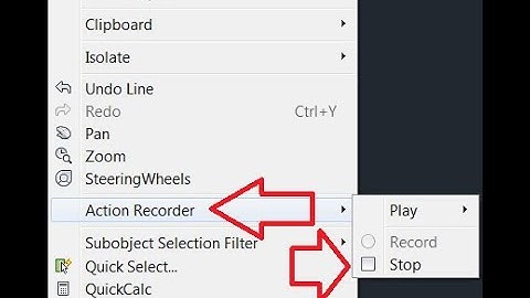 How to Record a drwaing in AutoCAD 30 /Action Macro /Action Recorder/ Action Stop/advance designer