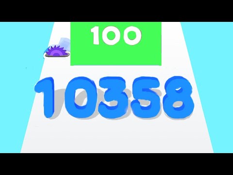 NUMBER RUN: MERGE MASTER  10,358 MAX LEVEL (Math Game)