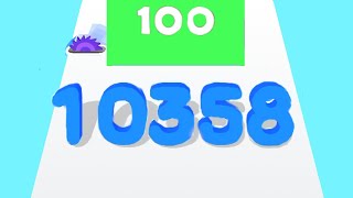 NUMBER RUN: MERGE MASTER — 10,358 MAX LEVEL (Math Game) screenshot 1