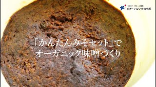 【季節の手しごと】国内産有機大豆使用　「かんたんみそセット」でオーガニック味噌の作り方