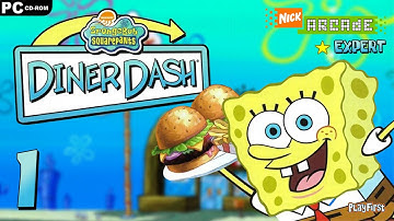 SpongeBob SquarePants™: Diner Dash (PC) - Walkthrough Part 1 - The Krusty Krab, Level 1 to 5