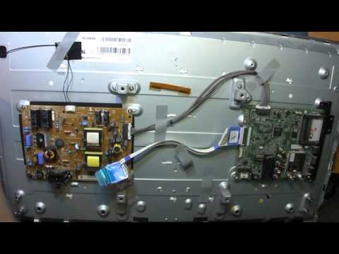 Ремонт телевизора LG 32LB563U. Нет подсветки. Разбор и диагностика.