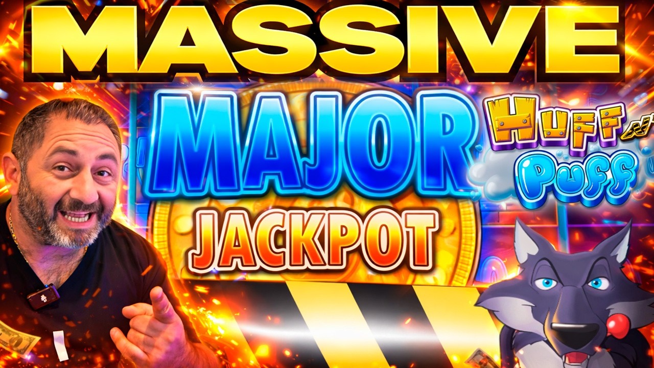 I HIT The MAJOR on HUFF N PUFF and It Was HUGE!!!