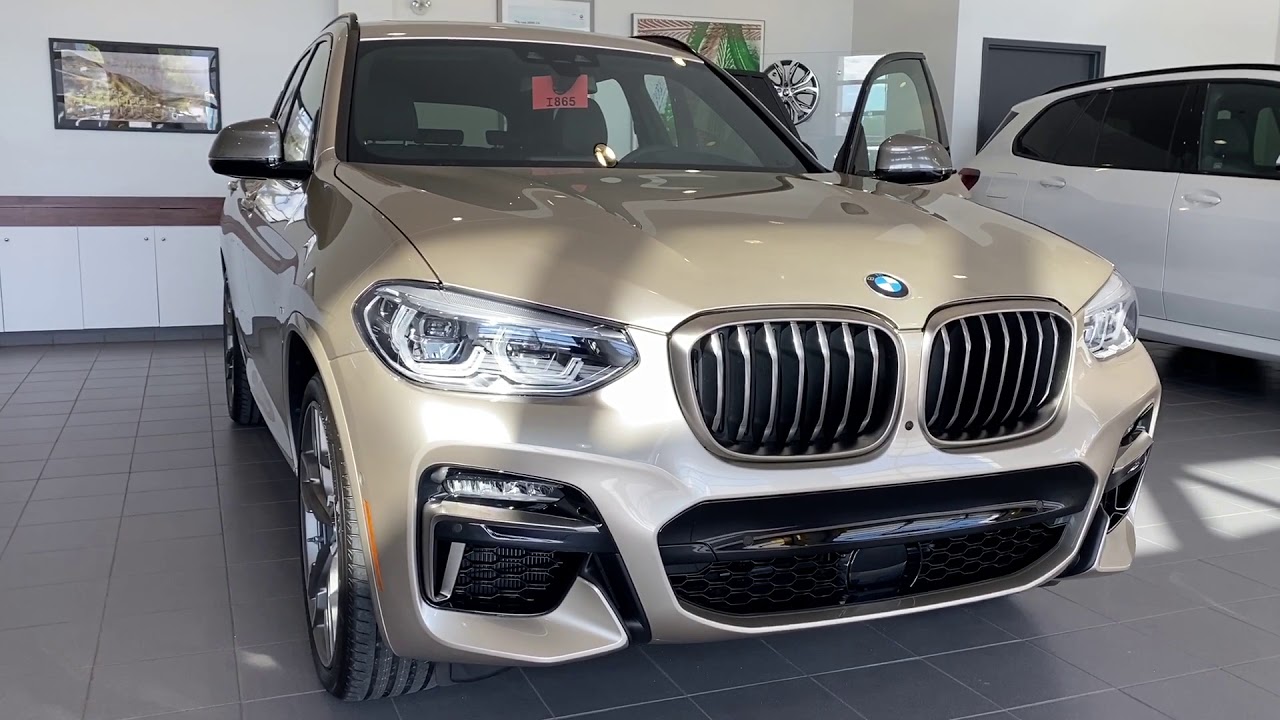 2020 BMW X3 M40i Sunstone walk around - YouTube