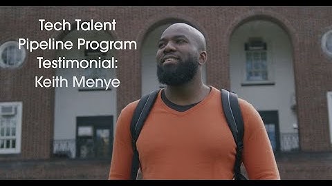 Tech Talent Pipeline Program Testimonial: Keith Menye