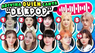 ADIVINA QUIÉN CANTA🎤🎶|Adivina La Canción Kpop Trivia Juegos Kpop 2023 | Jungkook, Lisa, Rosé, Felix