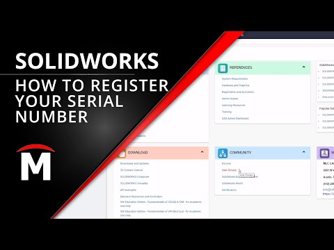 Register Your SOLIDWORKS Serial Number to Unlock Your Customer Portal