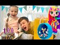 Супер Эмма и 100 000 ПОДПИСЧИКОВ🏆 Тима и Эмма едут в Макдональдс, на каток и распаковывают подарки 🎁