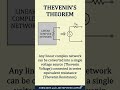 Thevenin's Theorem