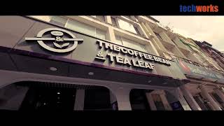 Digital Display Installation at The Coffee Bean & Tea Leaf, Greater Kailash | Vustr