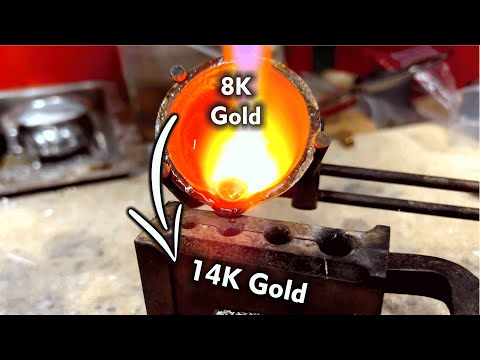 How I Turn 8K Gold Into 14K