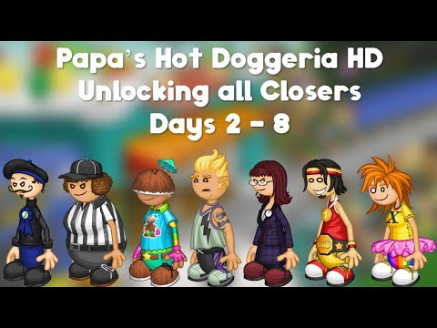 Papas Hot Doggeria Title Screen by 8bitomatic on DeviantArt