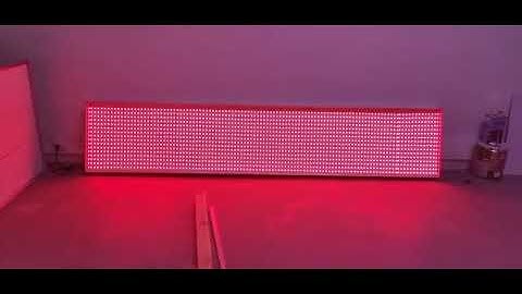 RGB light bar dynamic light box