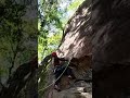 ズクナシ5.10b 笠置山-大岩エリア#climbing #クライミング