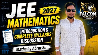 JEE Mathematics 2027 & 2028 | પરિચય અને સંપૂર્ણ સિલેબસ | Gujarati | By Abrar Sir