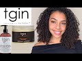 AFFORDABLE CURLY HAIR PRODUCTS for 3B/3C Hair! TGIN Product Review + Demo!