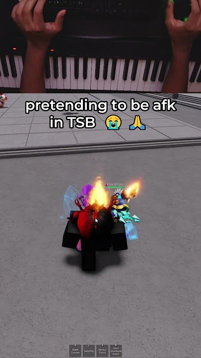 He thought I was AFK in the Strongest Battlegrounds 😭 🙏