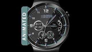 Digi-Gears HD Animated Watch Face screenshot 1