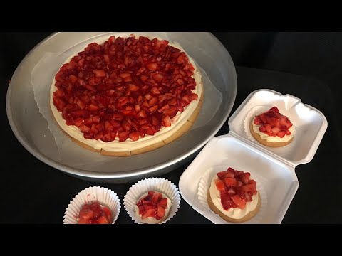 Video: Pizza Dulce: Cocinar Pizza De Fresa