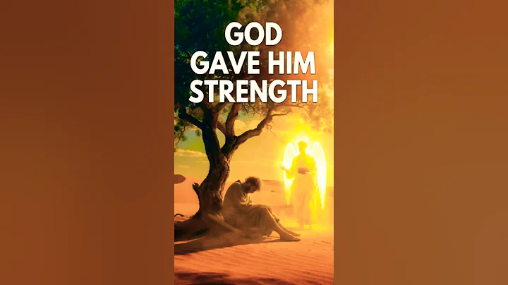 God Gave Elijah Strength for 40 Days 🌟 Trust His Power | #amen #shorts #motivational