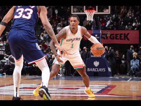 Highlights: Lonnie Walker's 25 PTS vs. Brooklyn Nets | 2021-22 San ...