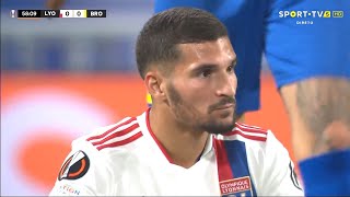 Houssem Aouar  Vs  Brøndby    30/09/2021