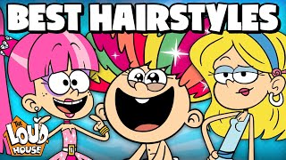 Loud House Spin the Wheel of Hairstyles w/ Baby Lily, Lincoln, Lola & MORE | Loud House