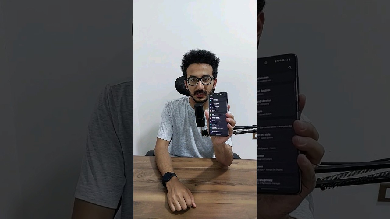 ازاي تحافظ على بطارية موبايلك لو بتشحنه لفترات طويله #shorts #android #samsung #سامسونج #اندرويد