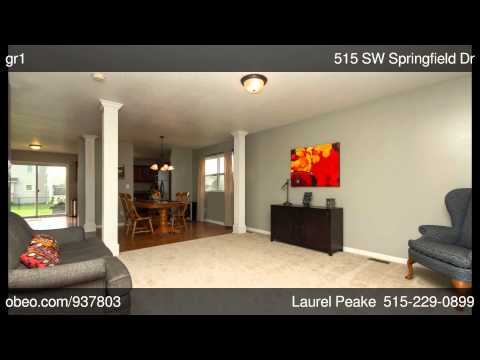 515 SW Springfield Dr, Ankeny, IA home video tour