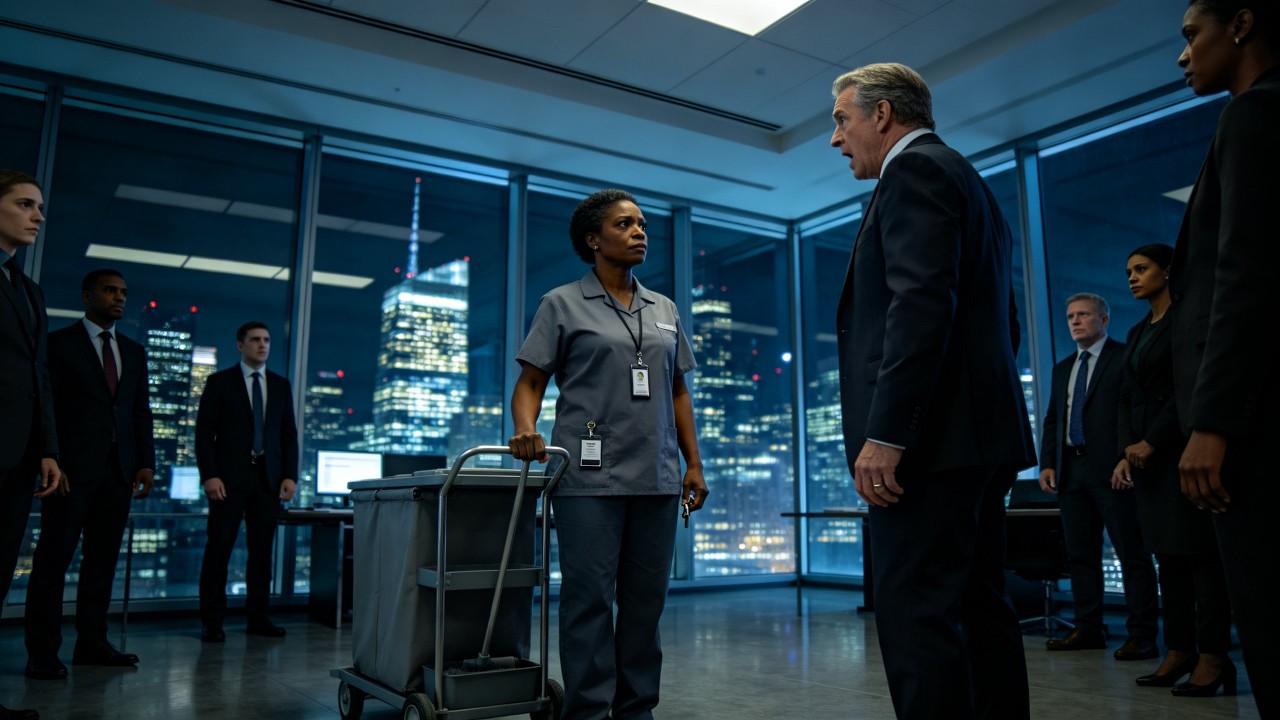 They Mock the Cleaning Lady—Moments Later, She Takes Control of the Situation