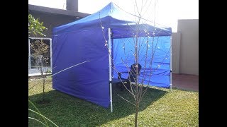 CARPAS 3X3 con Laterales JAB gazebos plegables -Floresta