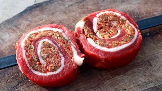 The Best Grilled Stuffed Beef Rolls Recipe | Outdoor Cooking